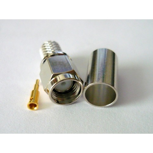 SMA male connector for H155 and LMR240 low loss cable