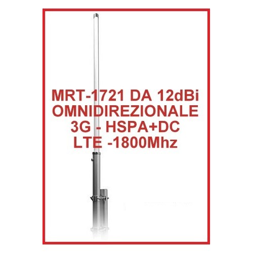 Antenna MRT-1721 Omnidirezionale 12dBi per 3G HSPA+ LTE1800Mhz