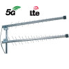 Antenna Log. ISKRA P60 for 5G/4G LTE / 3G WITH H155 10mt. CABLE AND SMA-M
