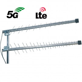 Antenna ISKRA P60 MIMO 5G-4G LTE-3G CON CAVO TIPO H155 10 mt. ED SMA-M